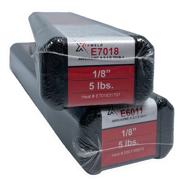 Xtrweld Select 7018 Filler Metal, 5/32, Low Alloy Steel, 5 Lb. Box priced per pound SE7018156-5